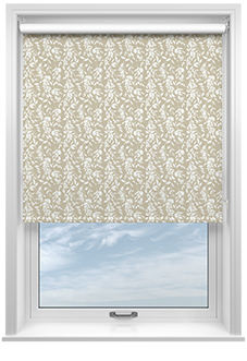 Hanging Greenery, Gold Touch - Roller Blind